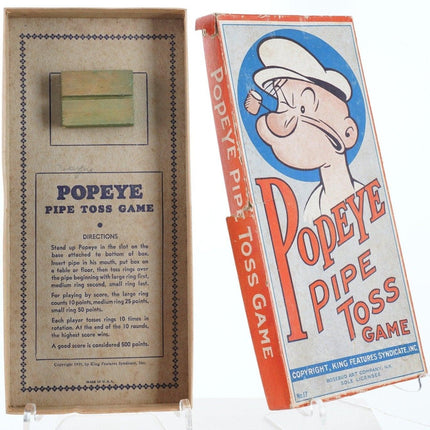 1930's Popeye Pipe Toss Game - Estate Fresh Austin