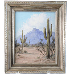 Frances Blinebry(1910-1995) 1950's Peak Mountain in Arizona, El Paso Texas Artis - Estate Fresh Austin