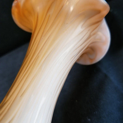 Antique Mother of Pearl Peach Satin MOP Glass Ewer c.1890