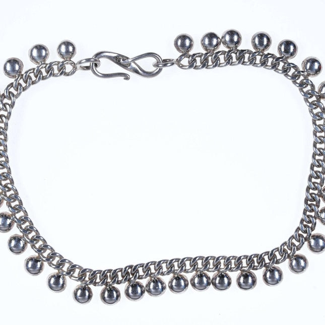 10" sterling anklet - Estate Fresh Austin