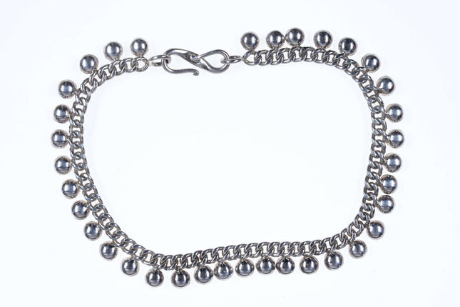 10" sterling anklet - Estate Fresh Austin