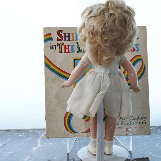 13" c1940 Shirley Temple Doll with book "The little Princess" - Estate Fresh Austin