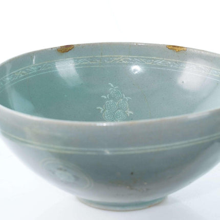 13th Century Korean Celadon Goryeo Dynasty bowl - Estate Fresh Austin