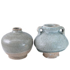 15th Century Thai Sawankhalok celadon jarlets hj - Estate Fresh Austin