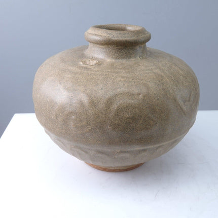 15th Century Thai Sawankhalok Kiln Celadon Jar - Estate Fresh Austin