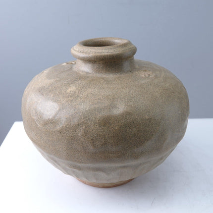 15th Century Thai Sawankhalok Kiln Celadon Jar - Estate Fresh Austin