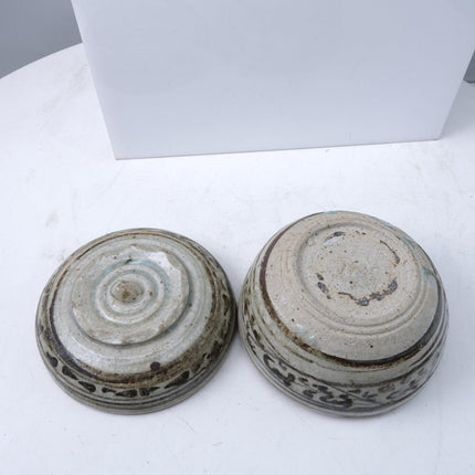 15th Century Thai Sawankhalok Kiln Condiment Jar with Lid fd - Estate Fresh Austin