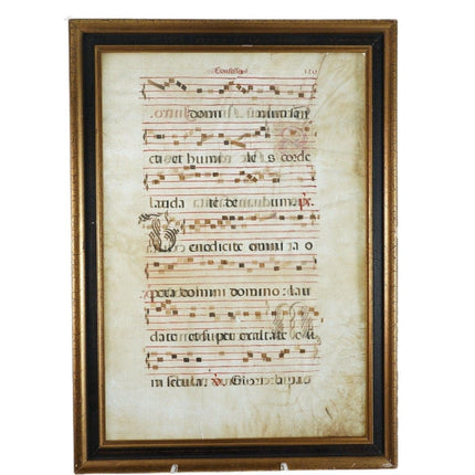 15th/16th century vellum antiphonal leaf 2 - Estate Fresh Austin