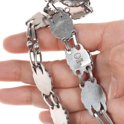 16" Georg Jensen 1 Art Deco Sterling Choker necklace - Estate Fresh Austin