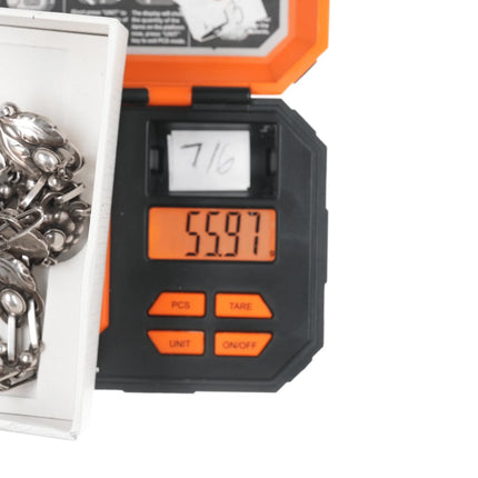 16" Georg Jensen 1 Art Deco Sterling Choker necklace - Estate Fresh Austin