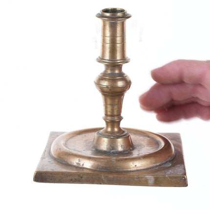 17th Century Brass candlestick - Estate Fresh Austin