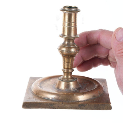 17th Century Brass candlestick - Estate Fresh Austin