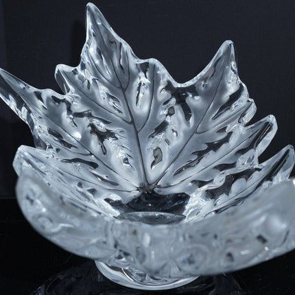 18" French Lalique Champs - Elyses Bowl - Estate Fresh Austin