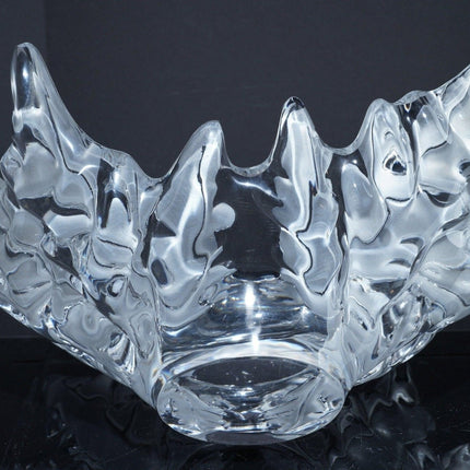 18" French Lalique Champs - Elyses Bowl - Estate Fresh Austin