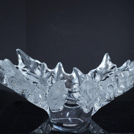 18" French Lalique Champs - Elyses Bowl - Estate Fresh Austin