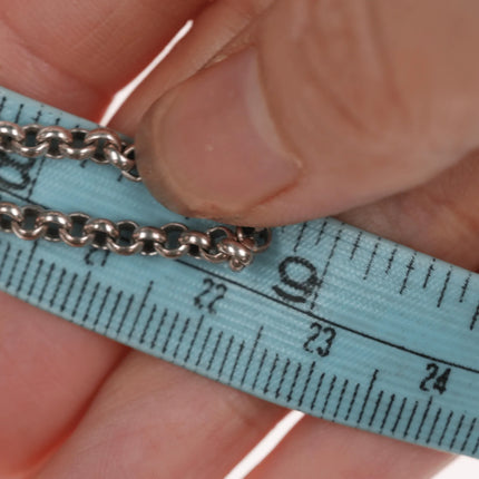 18" Konstantino 18k gold and sterling station necklace - Estate Fresh Austin