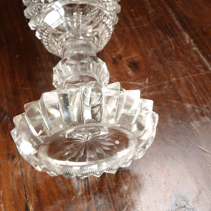 1800's Bohemian Beer Glass Hand Cut - Estate Fresh Austin