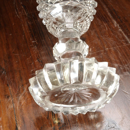 1800's Bohemian Beer Glass Hand Cut - Estate Fresh Austin