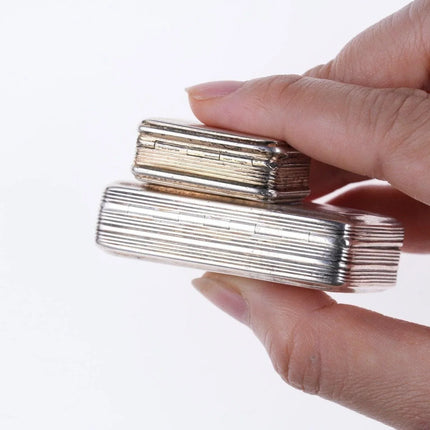 1832 Thomas Shaw Georgian Silver Snuff Box and Vinaigrette - Estate Fresh Austin