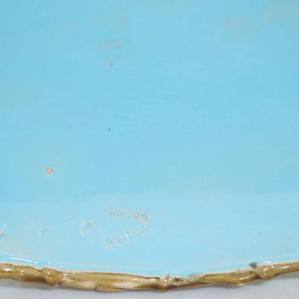 1860's Minton Majolica Game Pie Dish with lid - Estate Fresh Austin