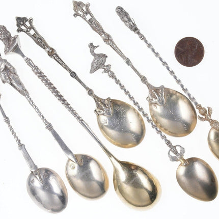 1880's Fanciest sterling spoons ever - Estate Fresh Austin