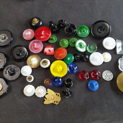 1890-1950 Unique Button Collection (47) - Estate Fresh Austin