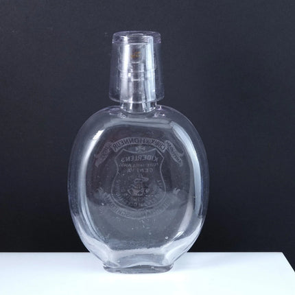 1895 Croix d'Honneur Amsterdam Whiskey Flask with Shot glass lid - Estate Fresh Austin