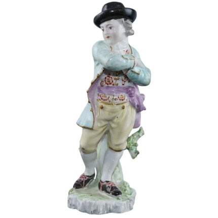 18th century Derby Porcelain boy figure - Estate Fresh Austin