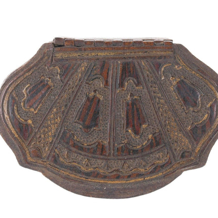 18th century English Papier Mache Snuff box - Estate Fresh Austin