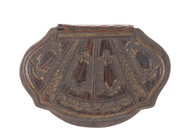 18th century English Papier Mache Snuff box - Estate Fresh Austin