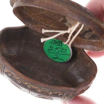 18th century English Papier Mache Snuff box - Estate Fresh Austin