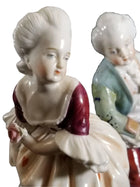 18th Century French Porcelain Courting Figures By Joseph-Gaspard Robert late 17 - Estate Fresh Austin