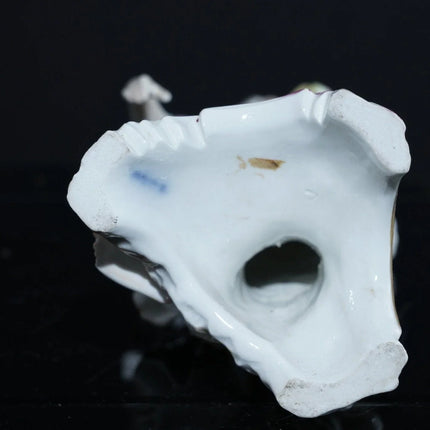 18th Century KPM Berlin Porcelain Woman with pear in hand figure - Estate Fresh Austin