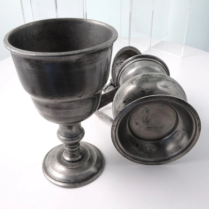 18th century Pewter Reproduction Lot Antique - Estate Fresh Austin