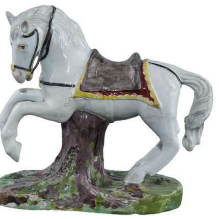 18th Century Rudolstadt Volkstedt Napoleonic Horse figure - Estate Fresh Austin