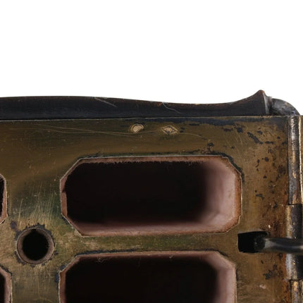 18th/19th century 9ct gold /sterling inlaid Tortoise Shell Etui Traveling perfum - Estate Fresh Austin