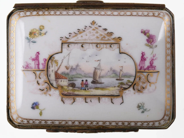 18th/19th Century French Sevres style snuff box - Estate Fresh Austin