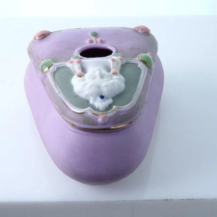 1906 Rochester Fair Schafer & Vater Egyptian Revival Jeweled Hair Receiver - Estate Fresh Austin