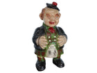 1920's Scotsman Nodder Mechanical Bank cold painted Aluminum - Estate Fresh Austin