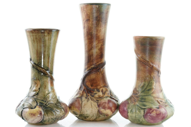 1920's Weller Apple Tree vases - Estate Fresh Austin