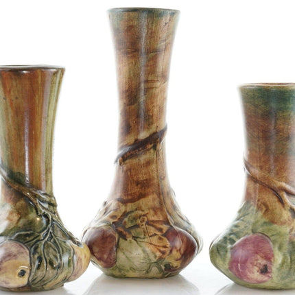 1920's Weller Apple Tree vases - Estate Fresh Austin