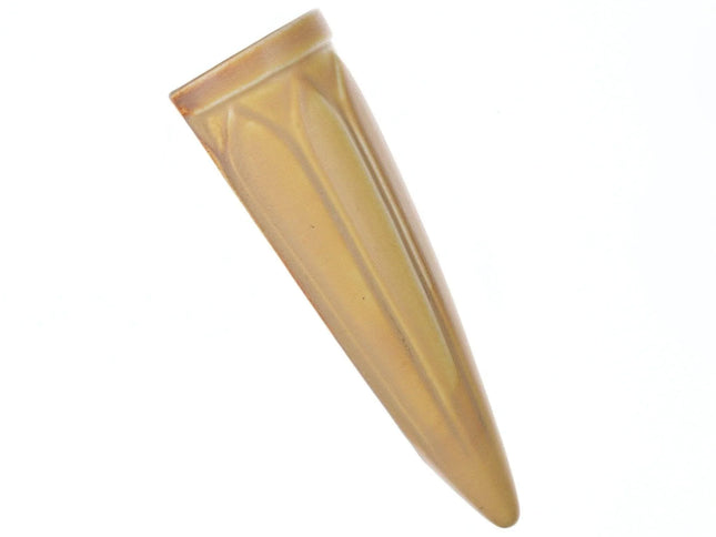 1926 Rookwood Art Deco Yellow Matte Wall pocket - Estate Fresh Austin