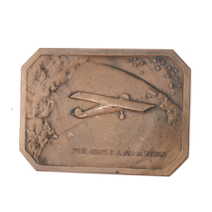 1927 Charles Lindbergh Non-Stop Trans-Atlantic Flight Commemorative Medal - Estate Fresh Austin