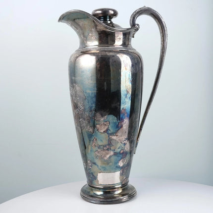 1928 Presentation Cocktail Shaker American Legion "Revue" Cast to Dan G Folan - Estate Fresh Austin