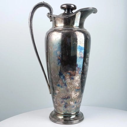 1928 Presentation Cocktail Shaker American Legion "Revue" Cast to Dan G Folan - Estate Fresh Austin