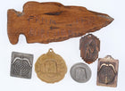 1930's-40's Archery Medals and Folk art carved arrowhead - Estate Fresh Austin