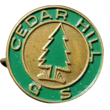 1930's Cedar Hill Girl a Scout Camp pin - Estate Fresh Austin