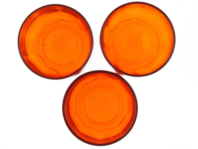 1930's Heisey Tangerine Gascony Shot/Juice/wine tumblers - Estate Fresh Austin