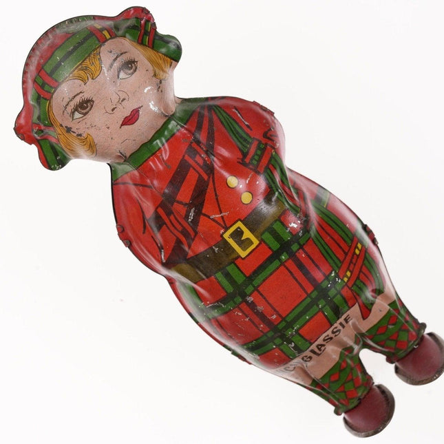 1930's Lindstrom Dancing Lassie Scottish Windup Toy - Estate Fresh Austin