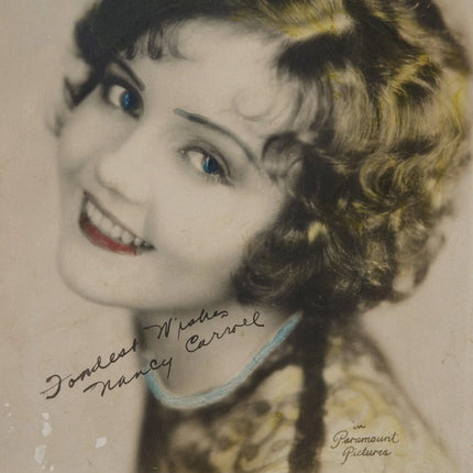 1930's Nancy Carroll Autographed Picture Paramount Pictures 5.5" x 7" - Estate Fresh Austin